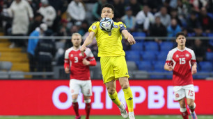 Гол казахстанского футболиста признан лучшим в отборе на Евро-2024