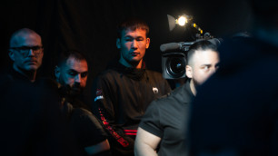Уверенность Рахмонова и беспредел Ковингтона. Фоторепортаж Vesti.kz с пресс-конференции UFC в Лас-Вегасе