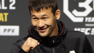 Пресс-конференция UFC: журналист обратился к Шавкату Рахмонову на казахском языке