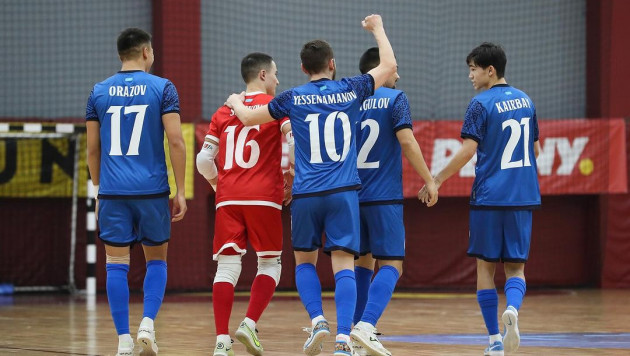 Казахстан обыграл Румынию в матче отбора на ЧМ-2024 по футзалу