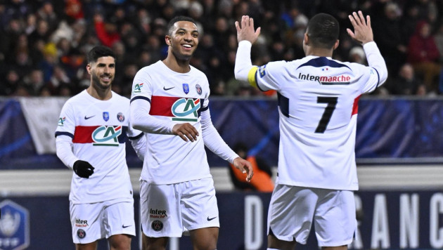 ПСЖ забил девять безответных мячей в Кубке Франции