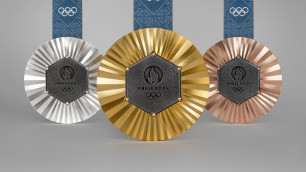 В Париже представили медали Олимпийских игр-2024