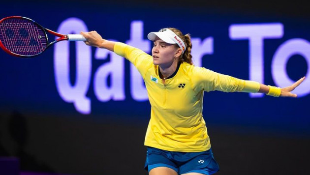 Елена Рыбакина приблизилась к лидеру чемпионской гонки WTA