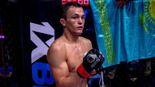 Дебютант UFC из Казахстана собрался уронить Нурмагомедова