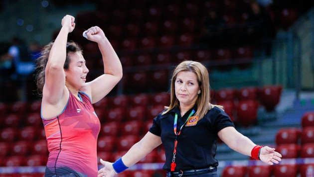 Казахстан завоевал четвертую медаль на чемпионате Азии по женской борьбе