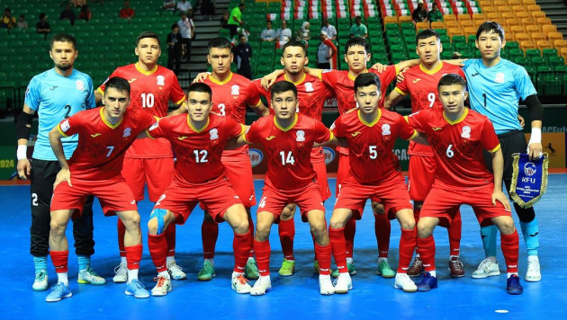 Разгромом завершился матч Кыргызстана на Кубке Азии по футзалу