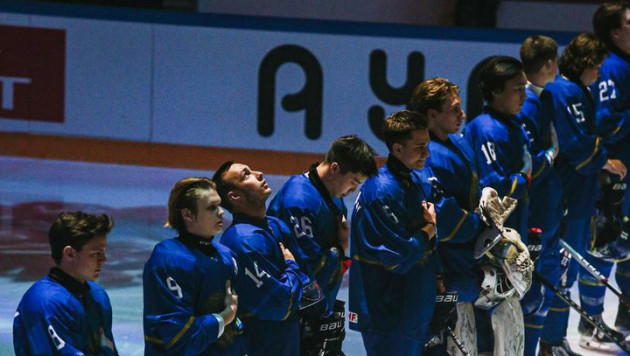 Сухим разгромом завершился матч сборной Казахстана по хоккею