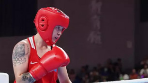 Назым Кызайбай уничтожила соперницу в стартовом бою турнира за Олимпиаду