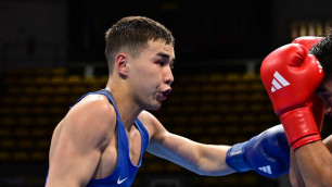 Боксер из Казахстана выиграл второй бой в отборе на Олимпиаду-2024