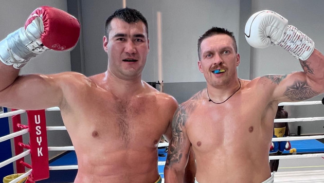 Спарринг-партнер Усика из Казахстана получил бой с узбекским боксером