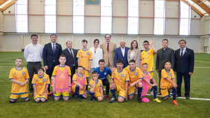В Астане презентовали Лигу футбола для детей и юношей с аутизмом и синдромом Дауна