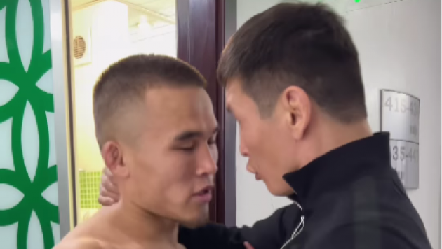 Битва между казахом и кыргызом закончилась в 1-м раунде. Весной их бой отменили из-за драки в отеле