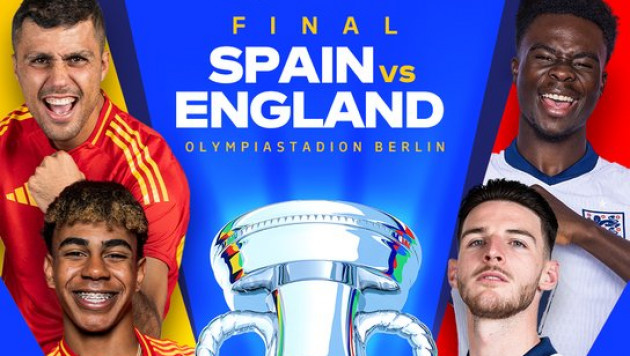 Испания - Англия. Прямая трансляция финала Евро-2024