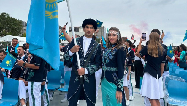Казахстан на открытии Олимпиады-2024: как это было