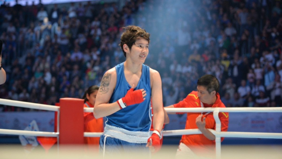 Прямая трансляция боя двукратной чемпионки мира из Казахстана на Олимпиаде