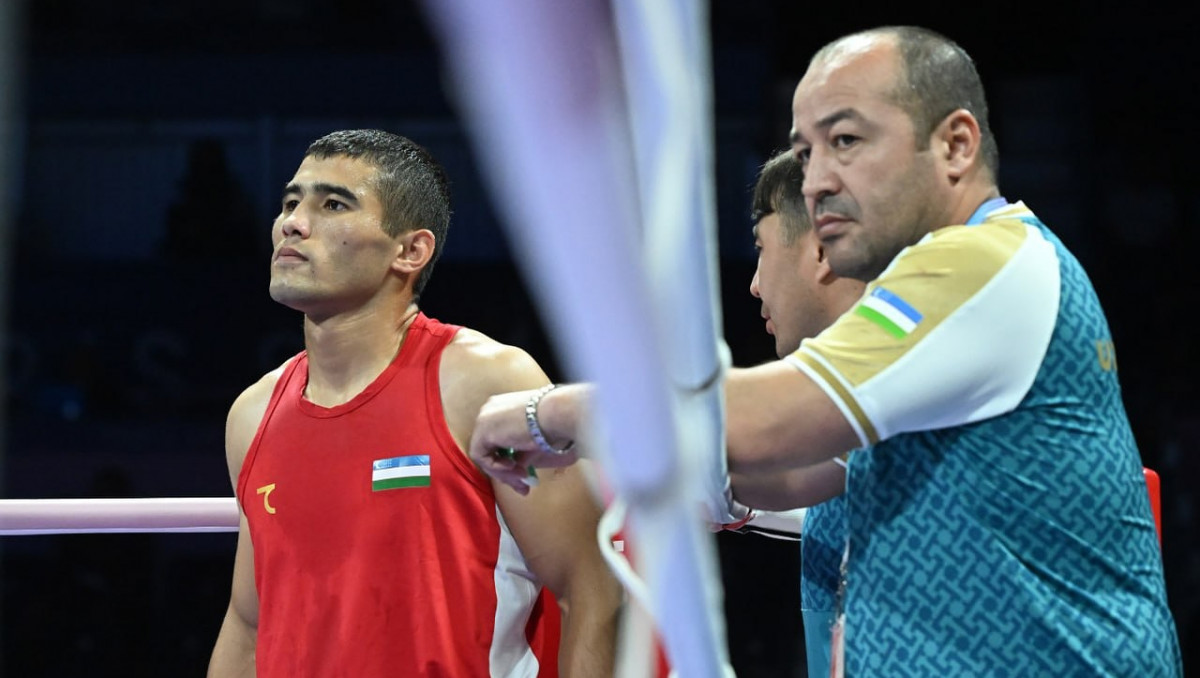 Сенсацией закончился бой казахского боксера из Узбекистана за медаль Олимпиады