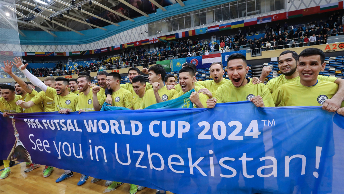 Сборная Казахстана по футзалу вызвала ажиотаж в Узбекистане перед чемпионатом мира