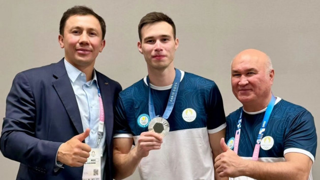 Головкин обратился к автору исторической медали Казахстана на Олимпиаде