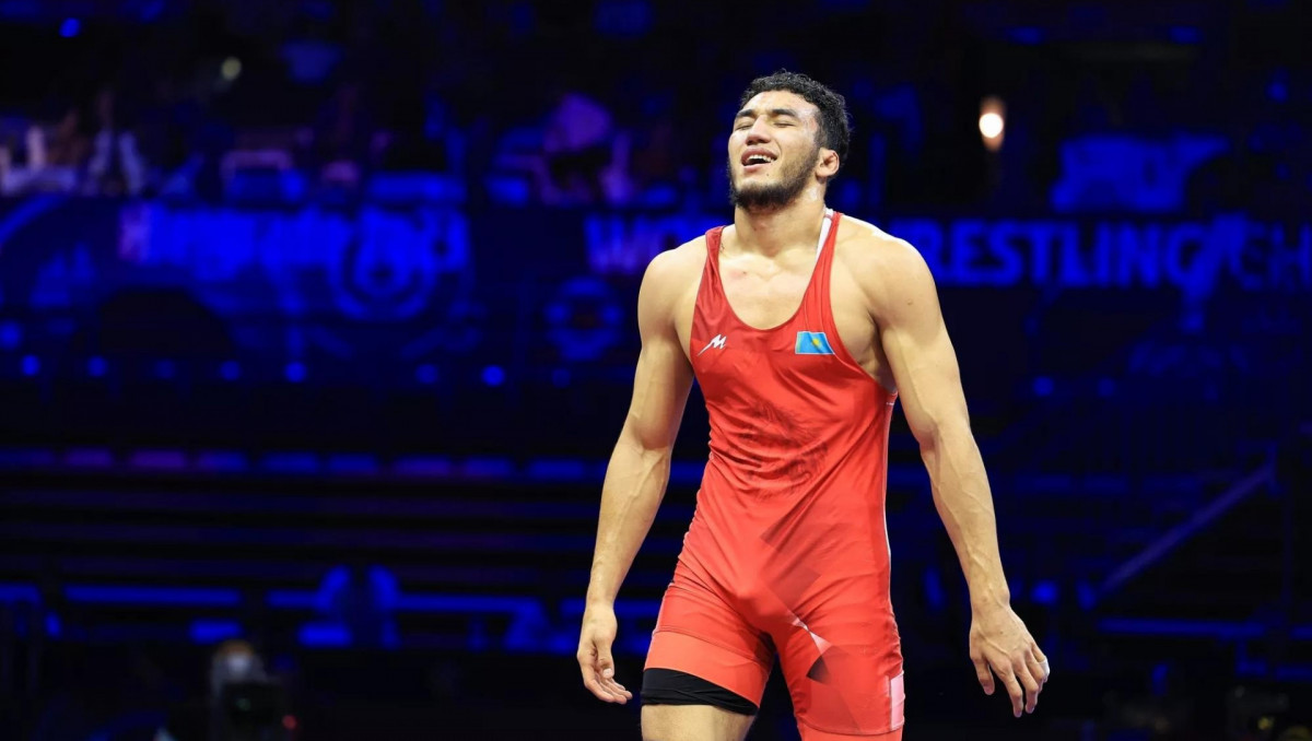 Ризабек Айтмухан узнал первого соперника на ЧА по борьбе