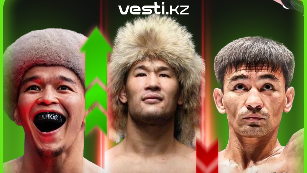 Названы трое сильнейших бойцов Казахстана. Есть изменения