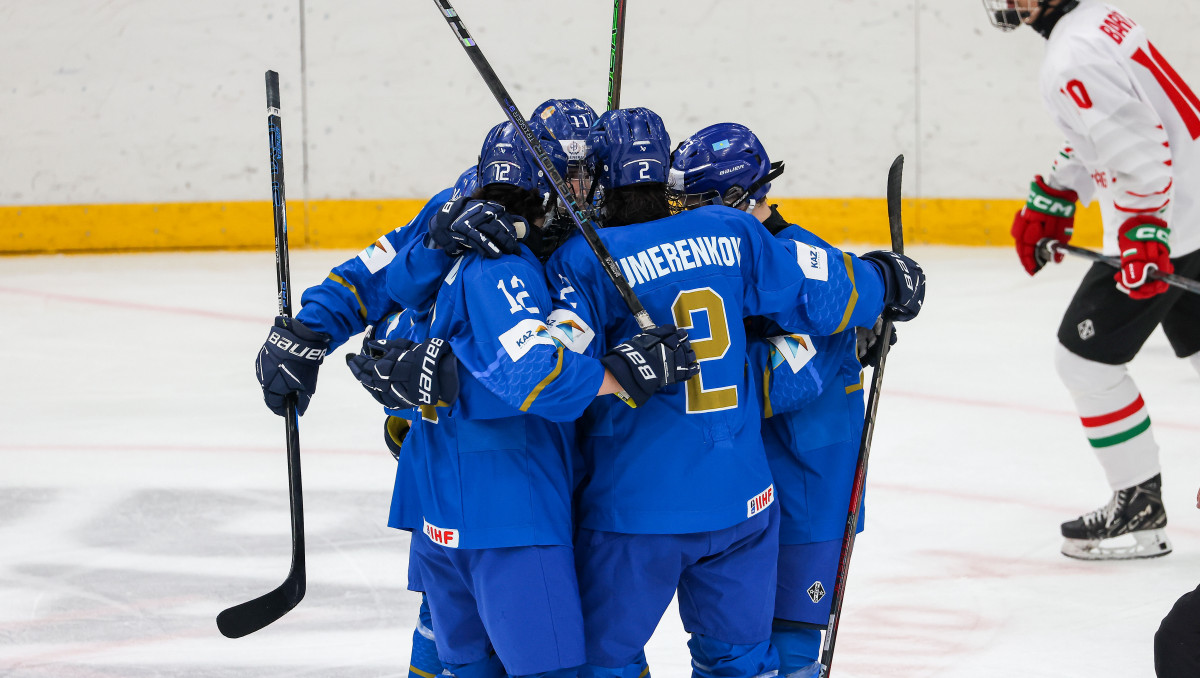 Сборная Казахстана оформила сухой разгром на ЧМ-2025 по хоккею