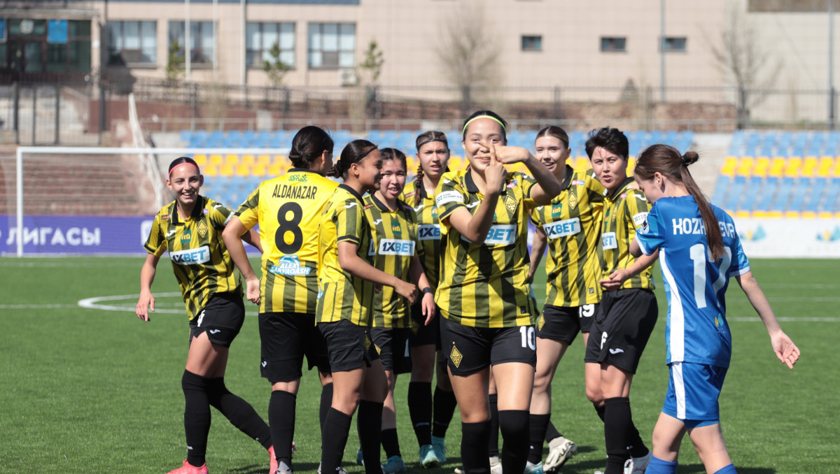 "Кайрат" учинил разгром со счетом 14:1 в матче чемпионате Казахстана