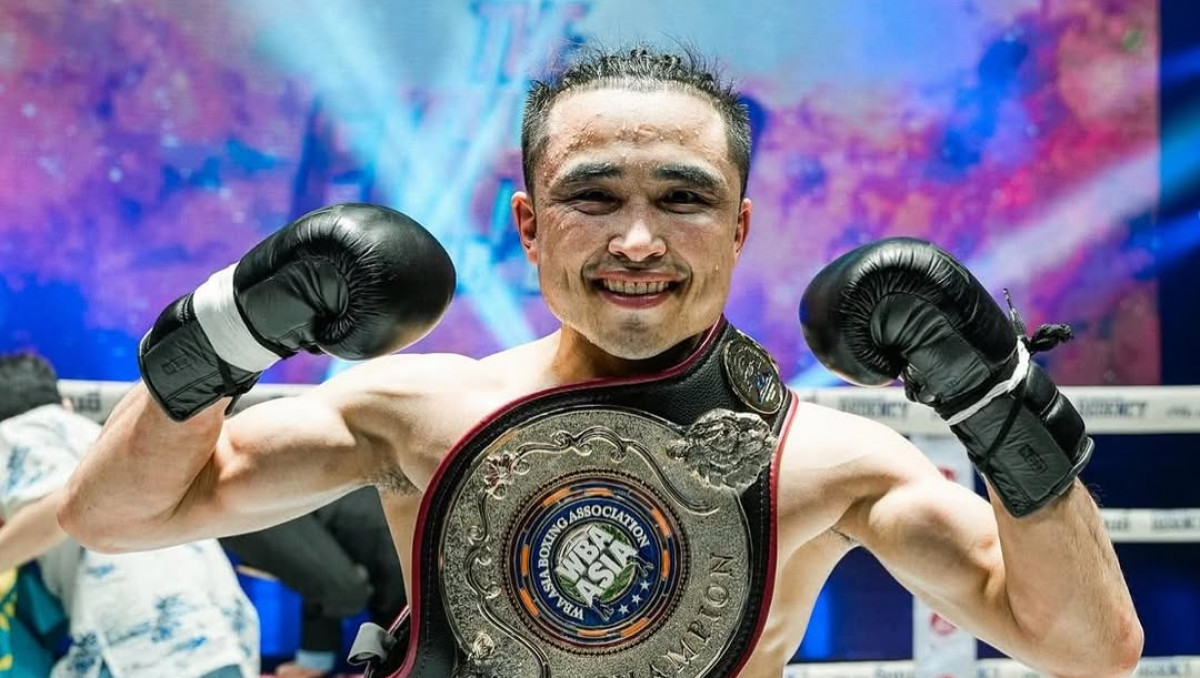 Неожиданным исходом завершился бой "Казахского воина" за титул WBA