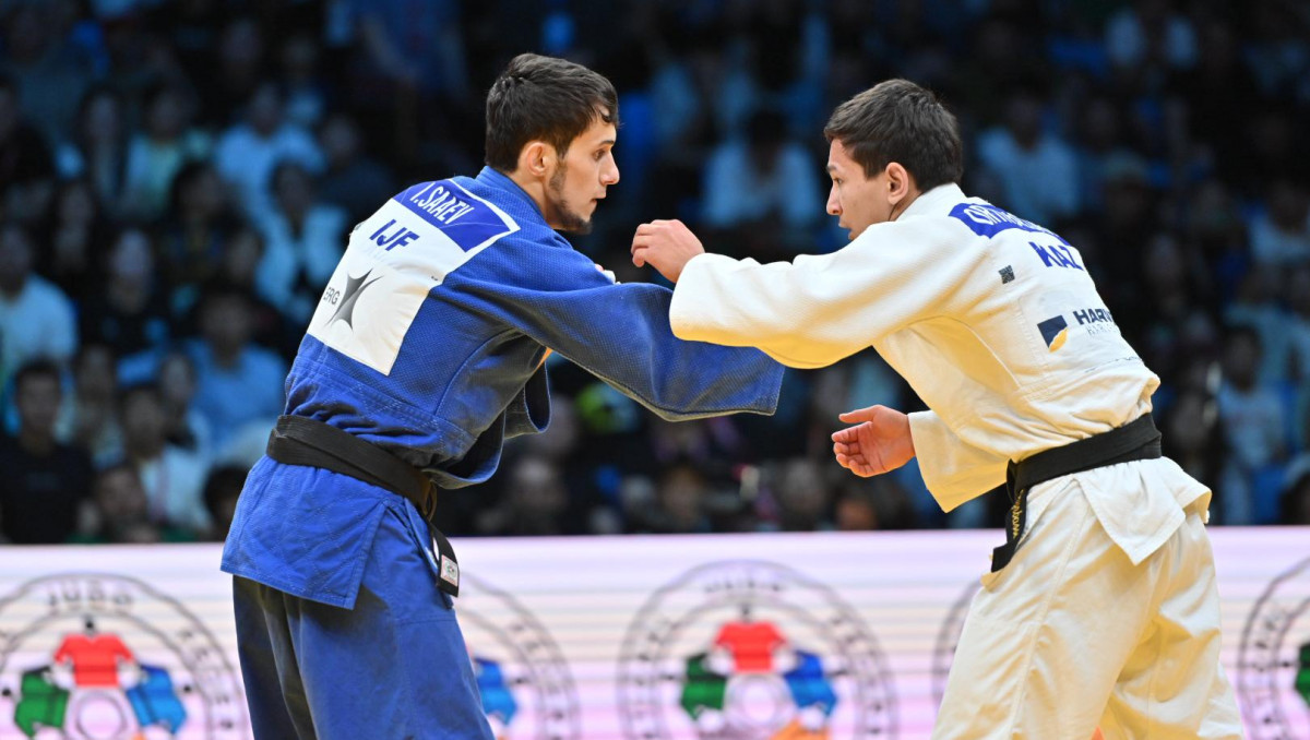 В схватке между Казахстаном и Россией решилась судьба золота в дзюдо