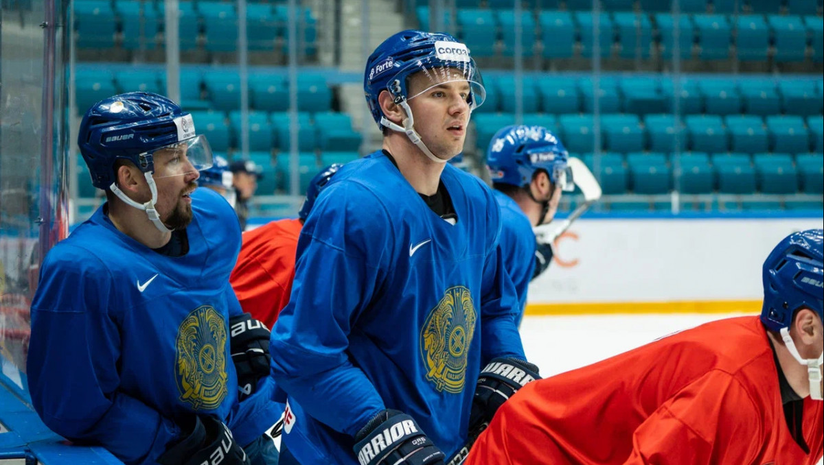 Прямая трансляция первого матча Казахстана на ЧМ-2025 по хоккею