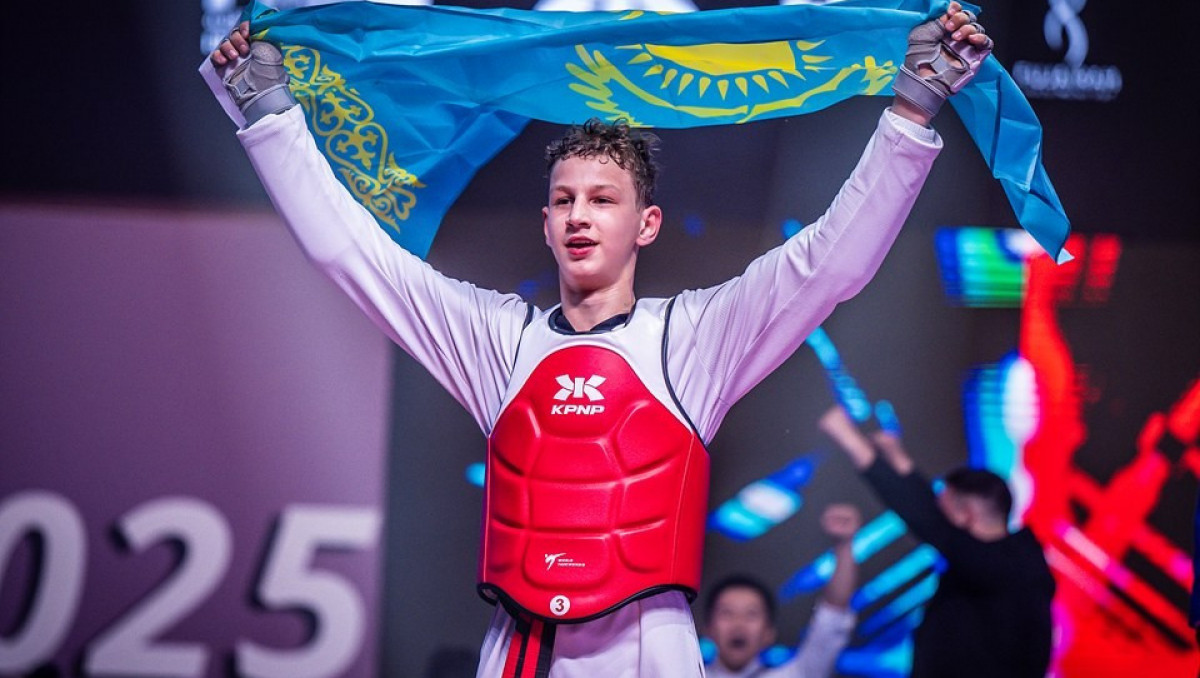 Казахстан выиграл золото на чемпионате мира таеквондо