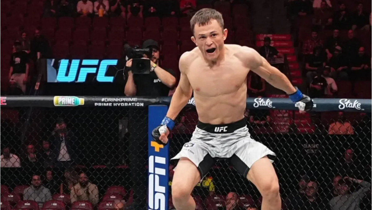 Казах, отправивший Нурмагомедова в нокдаун, узнал вердикт о будущем в UFC