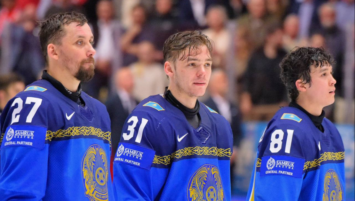 Казахстан назвал состав на матч ЧМ-2025 по хоккею против США