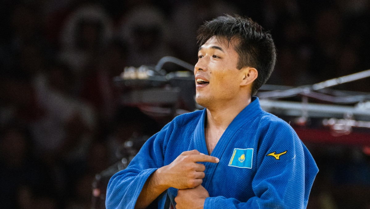 Казахстан с победы стартовал во второй день ЧМ-2025 по дзюдо