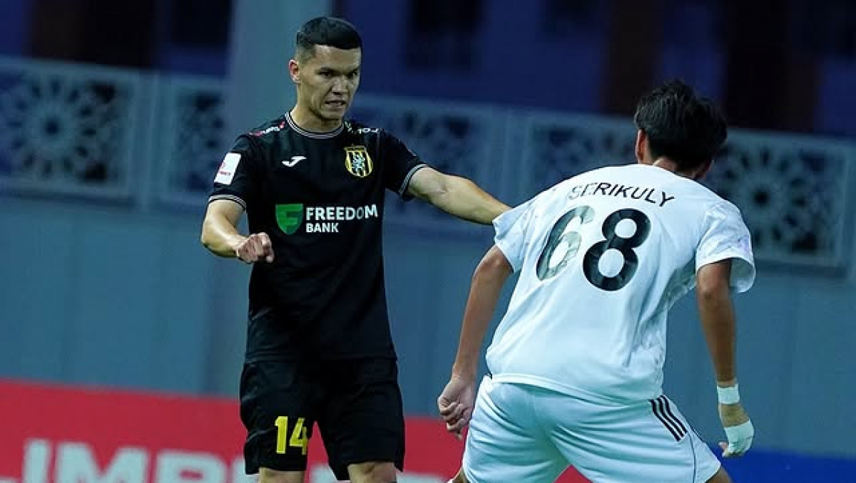 Матч "Туран" - "Женис" завершился двумя голами в КПЛ