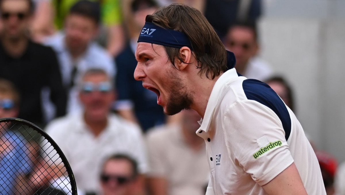 Лучший теннисист Казахстана узнал плохие новости на турнире за полтора миллиарда