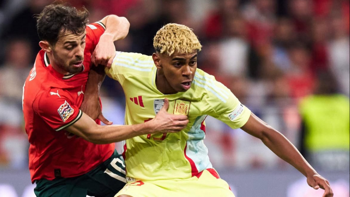 17-летний гений из "Барселоны" забрал приз за лучший гол в Лиге наций