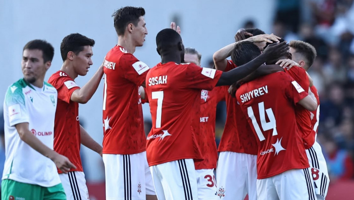 Четыре гола предсказали в первом матче "Актобе" в Лиге Европы