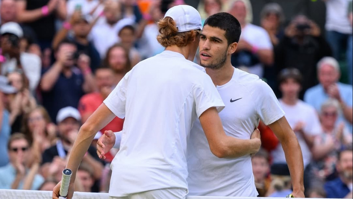 Прямая трансляция матча Синнер - Алькарас в финале Уимблдона-2025