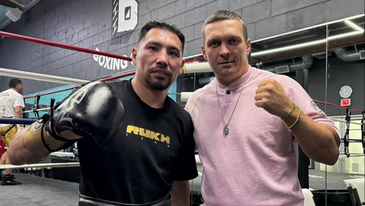 Алимханулы обратился к Усику перед боем за "абсолют"