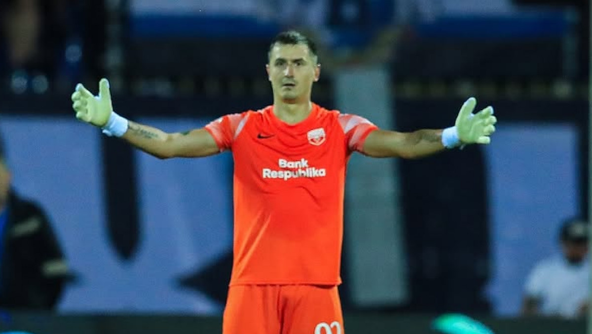 Двумя голами обернулся матч клуба казахстанского вратаря в Лиге конференций