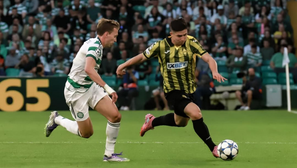 В Шотландии впечатлены игрой Дастана Сатпаева против "Селтика" в Лиге чемпионов