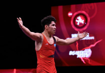 Диас Сейткалиев. ©instagram.com/kazwrestling_official