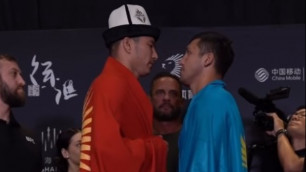 Уран Сатыбалдиев и Дияр Нургожай. Кадр из видео UFC Eurasia©