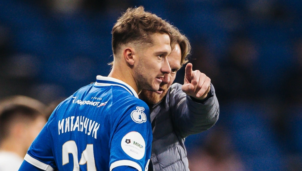 Разгром 3:0 случился в матче "Динамо" Зайнутдинова в РПЛ