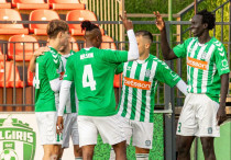 Футболисты ФК "Жальгирис". ©ФК "Жальгирис"