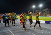 Футболисты "Кайрата". Фото: Болат Айтмолда©