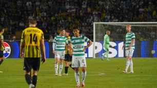 Эпизод матча "Кайрат" - "Селтик". Фото: Vesti.kz/Болат Айтмолда©