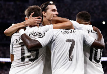 Игроки "Реала" празднуют гол. Фото: ФК "Реал Мадрид"©