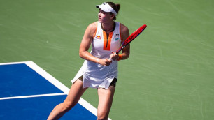 Елена Рыбакина на US Open-2025. Фото: WTA, Jimmie48©