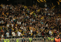 Фанаты "Кайрата". Фото: ФК "Кайрат", Данияр Ахметов©